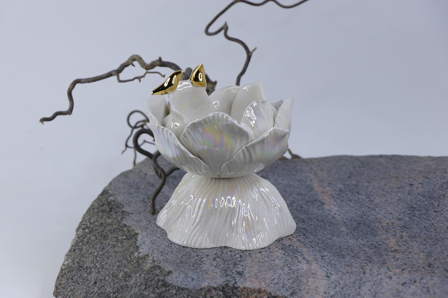 Oval peace | With birds