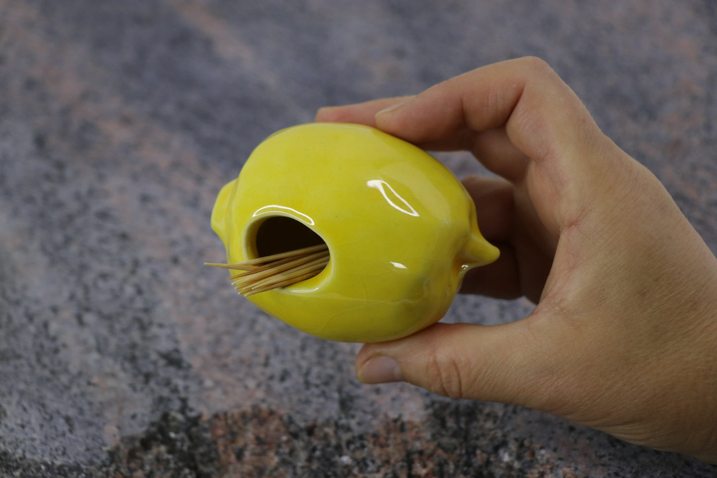 Lemon | Toothpick Holder