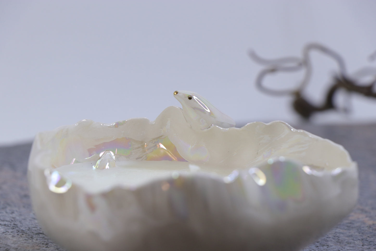 White ring