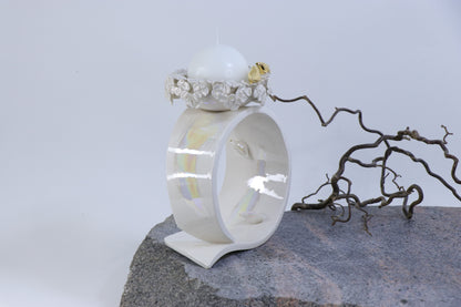 Oval peace | With birds