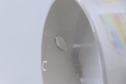 Oval peace | With birds