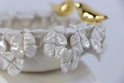 Oval peace | With birds