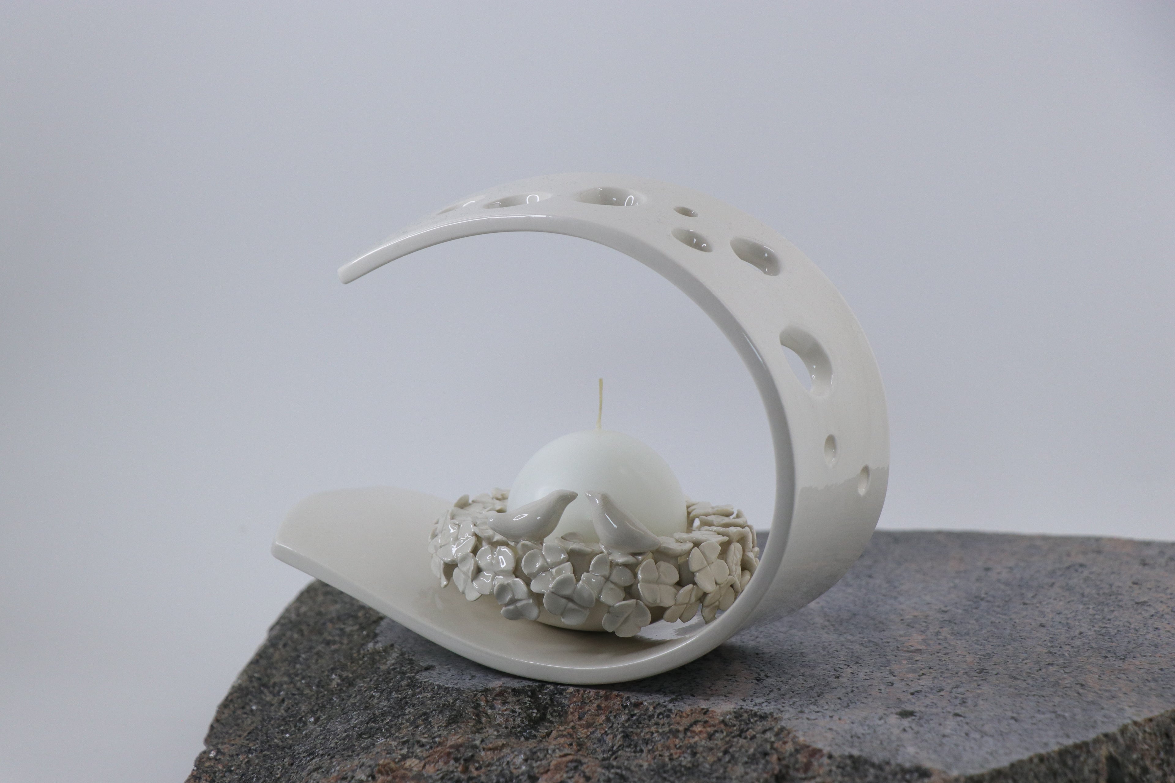 Calm curve | With birds