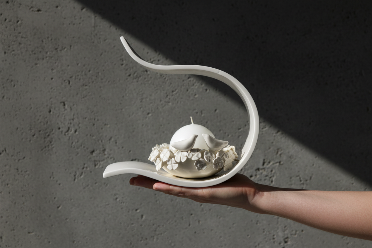 Ramybės banga su tamsesniu fonu